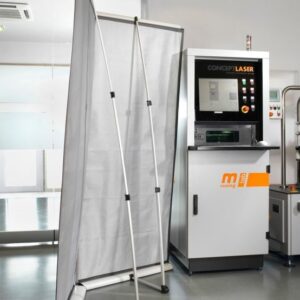Laser blind for hospital